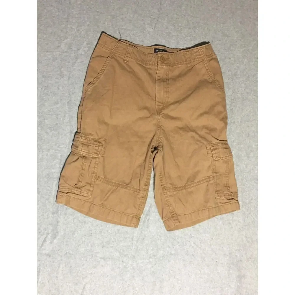 Kids OshKosh B’gosh Shorts Size 12 Brown Cargo Casual Summer Formal Spring